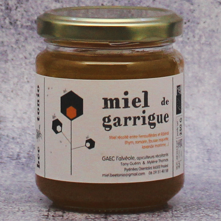 250g Bee Tonio - Miel de Garrigue