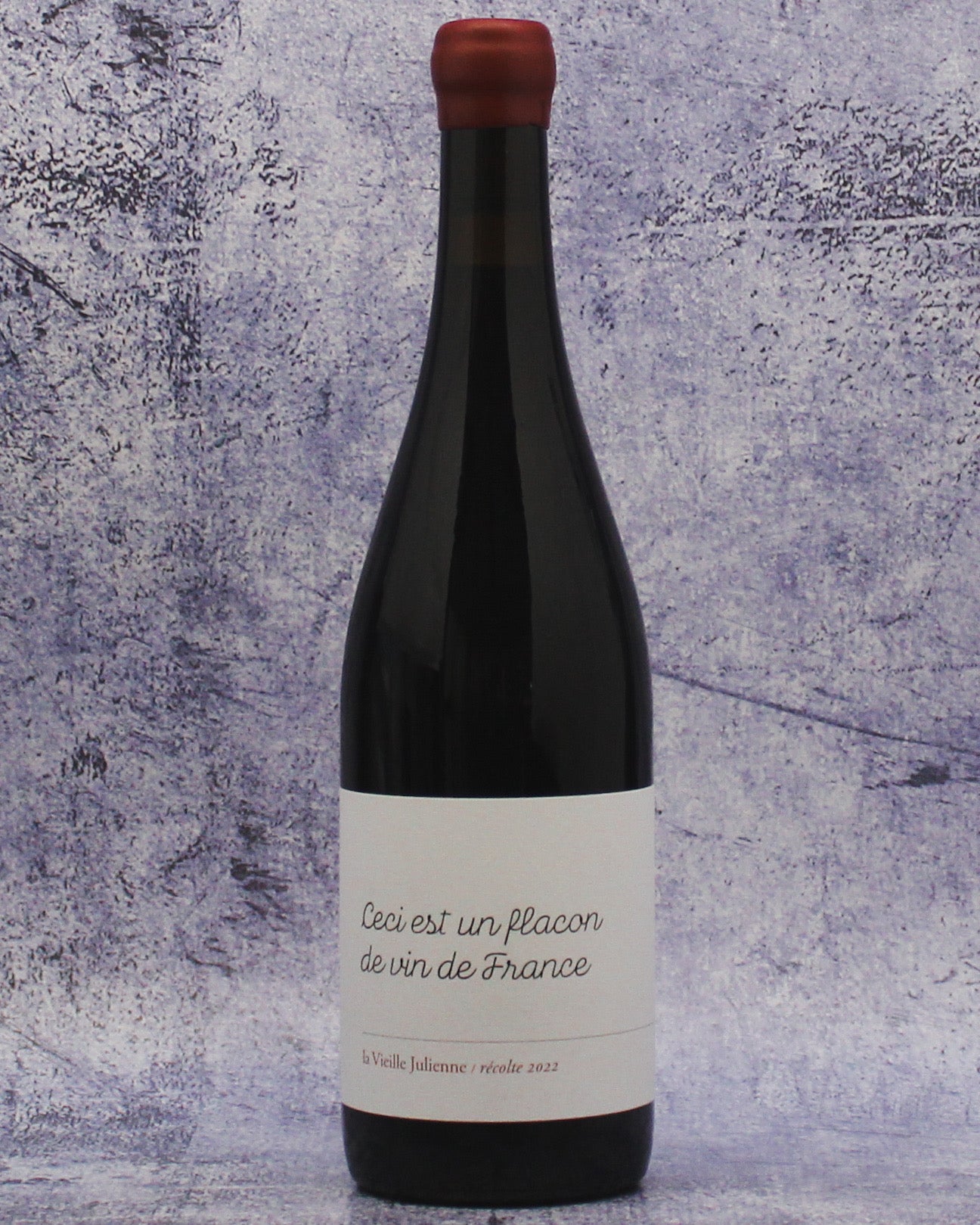 2022 la Vieille Julienne ‘Ceci est un flacon de vin de France’ Rouge