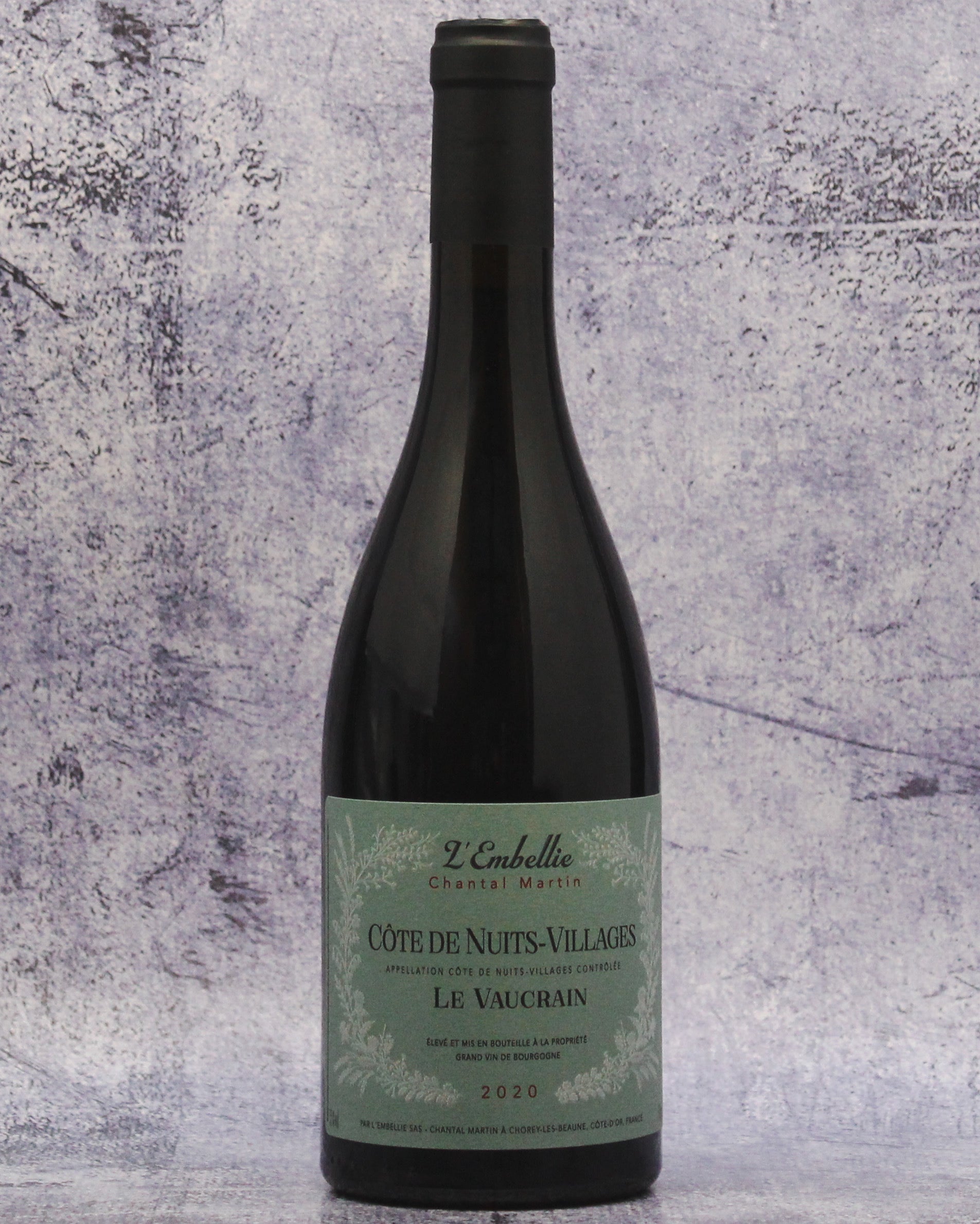 2020 L'Embellie Chantal Martin Côte de Nuits-Villages Le Vaucrain