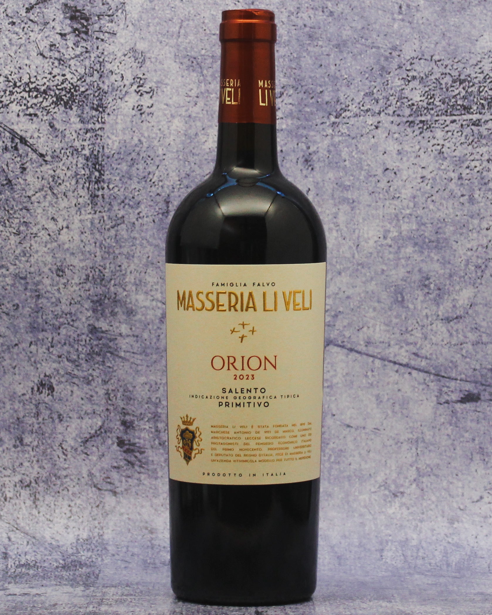 2023 Masseria Li Veli 'Orion' Salento Primitivo, Italy