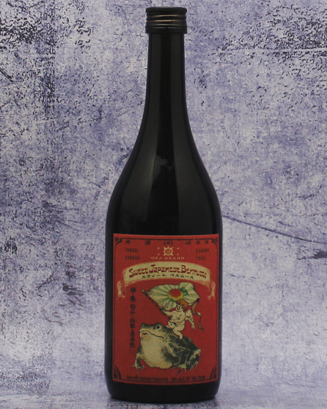 NV Oka Kura Japanese Sweet Bermutto Sake Vermouth (Red)