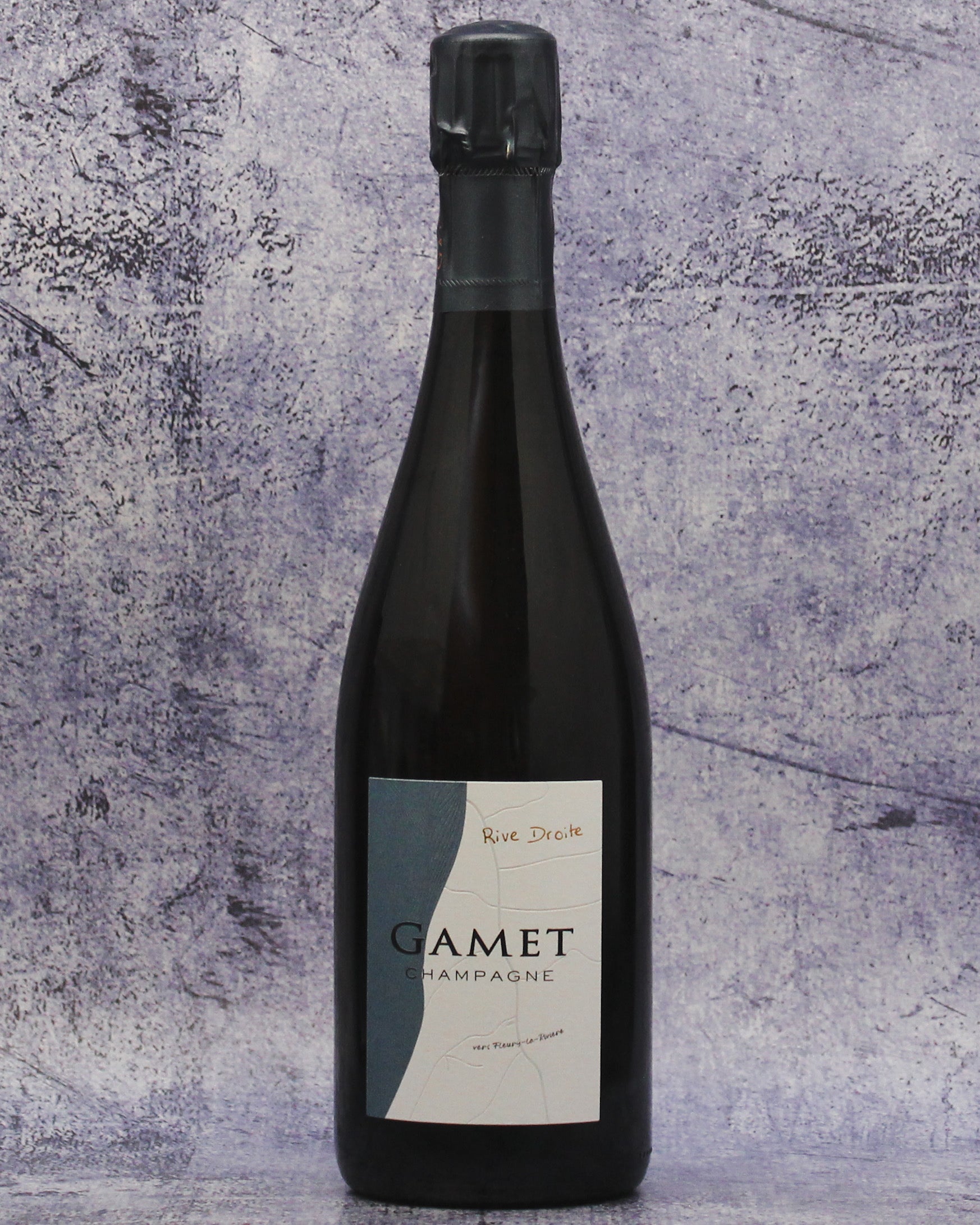 NV Champagne Gamet “Rive Droite” Blanc des Noirs Extra Brut