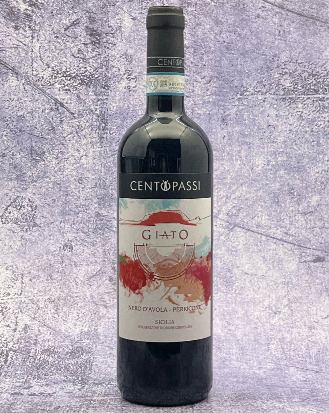 2024 Centopassi 'Giato' Rosso, 70% Nero d'Avola, 30% Perricone, Sicilia DOC