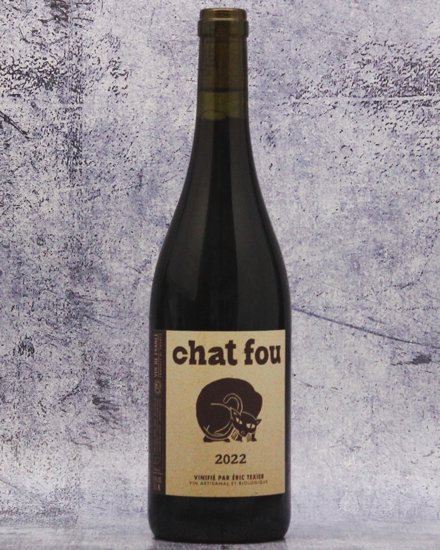 2022 Eric Texier Vin de Franc Rouge "Chat Fou"