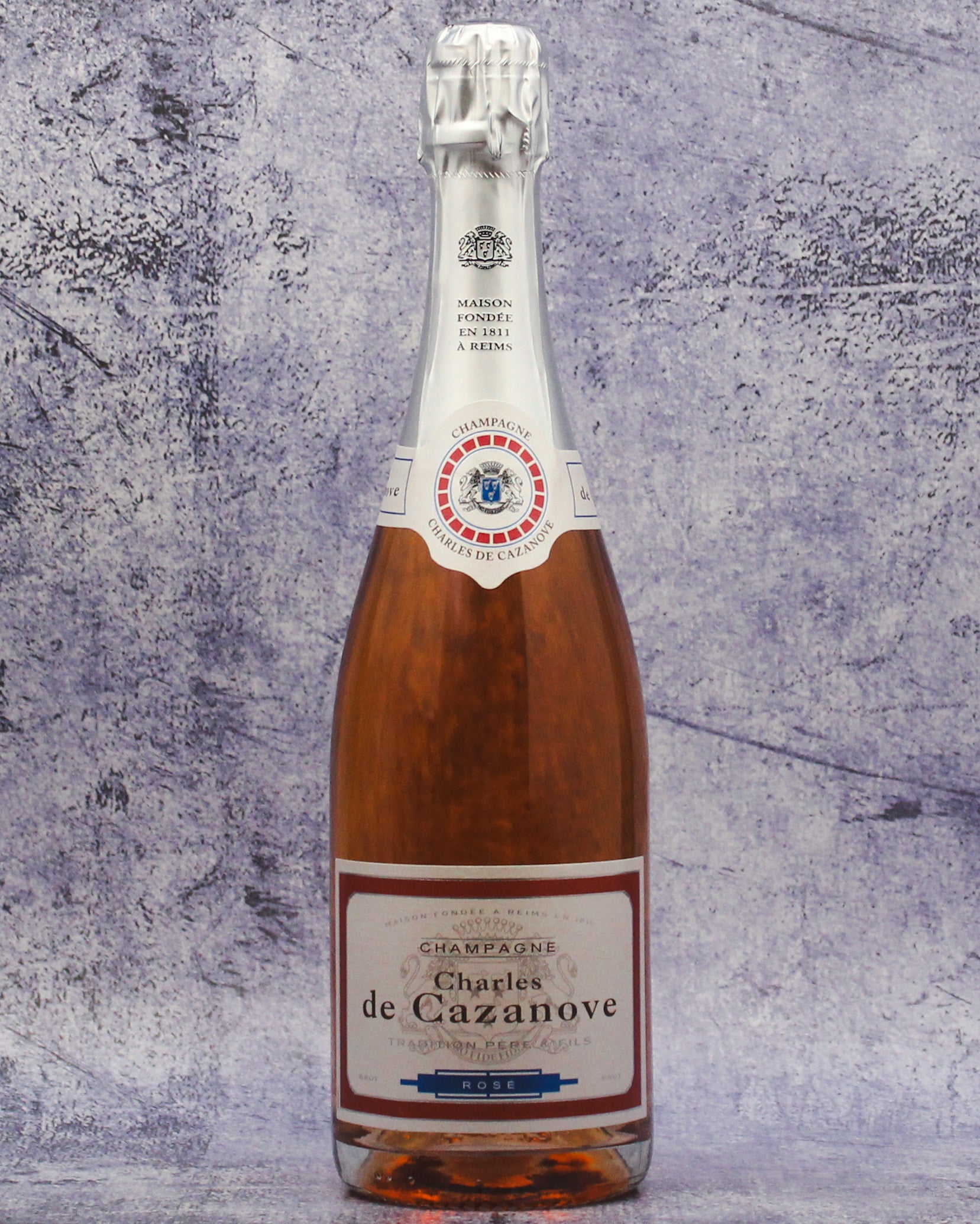 NV Champagne Charles de Cazanove Brut Rosé