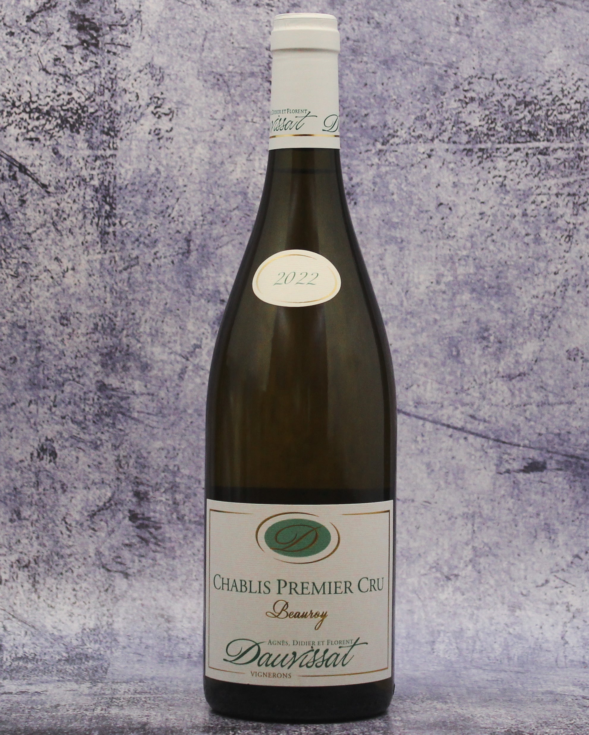 2022 Agnes, Didier et Florent Dauvissat Chablis 1er Cru Beauroy