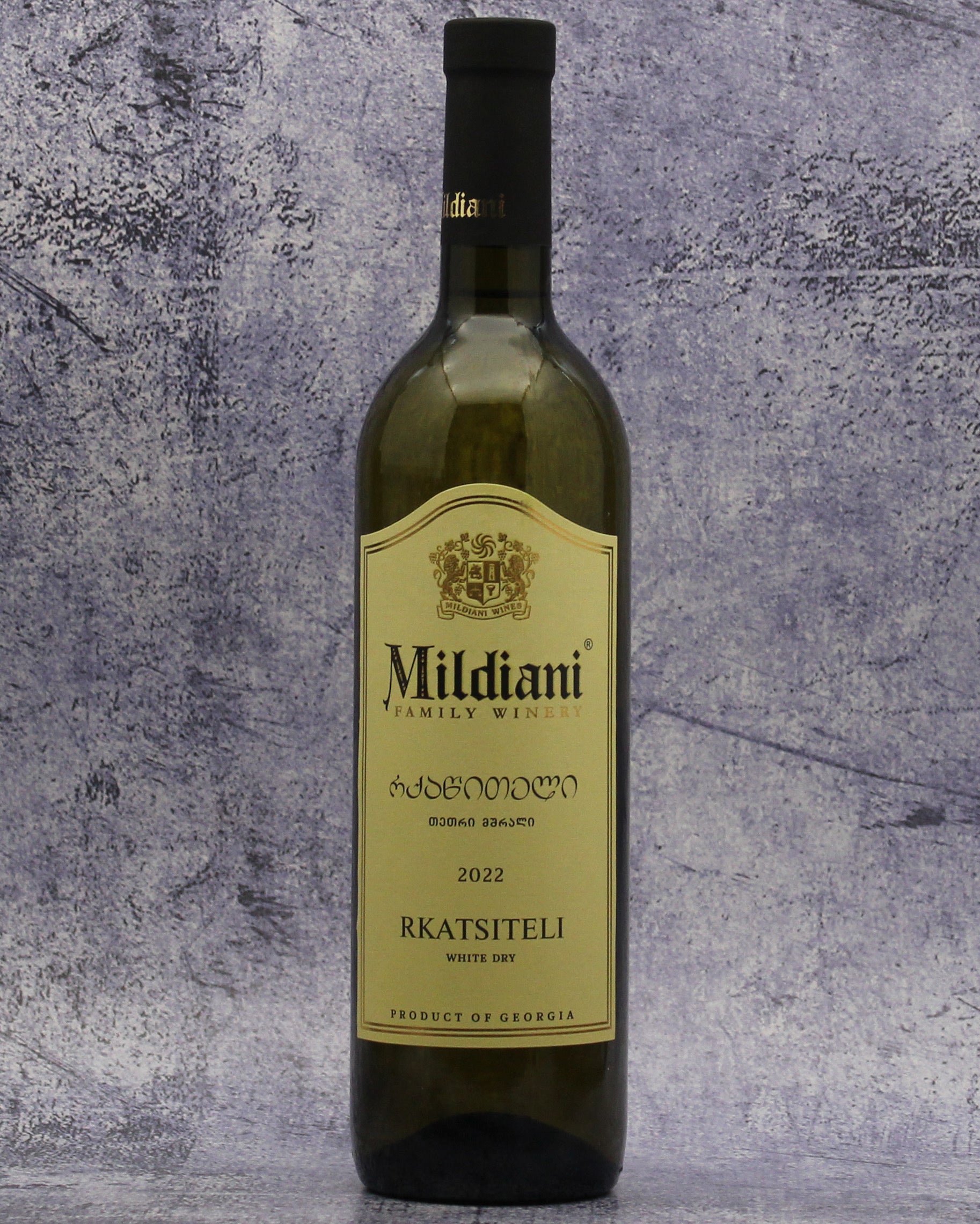 2022 Mildiani Family Winery Rkatsiteli Dry White Wine, Kakheti, Georgian Republic