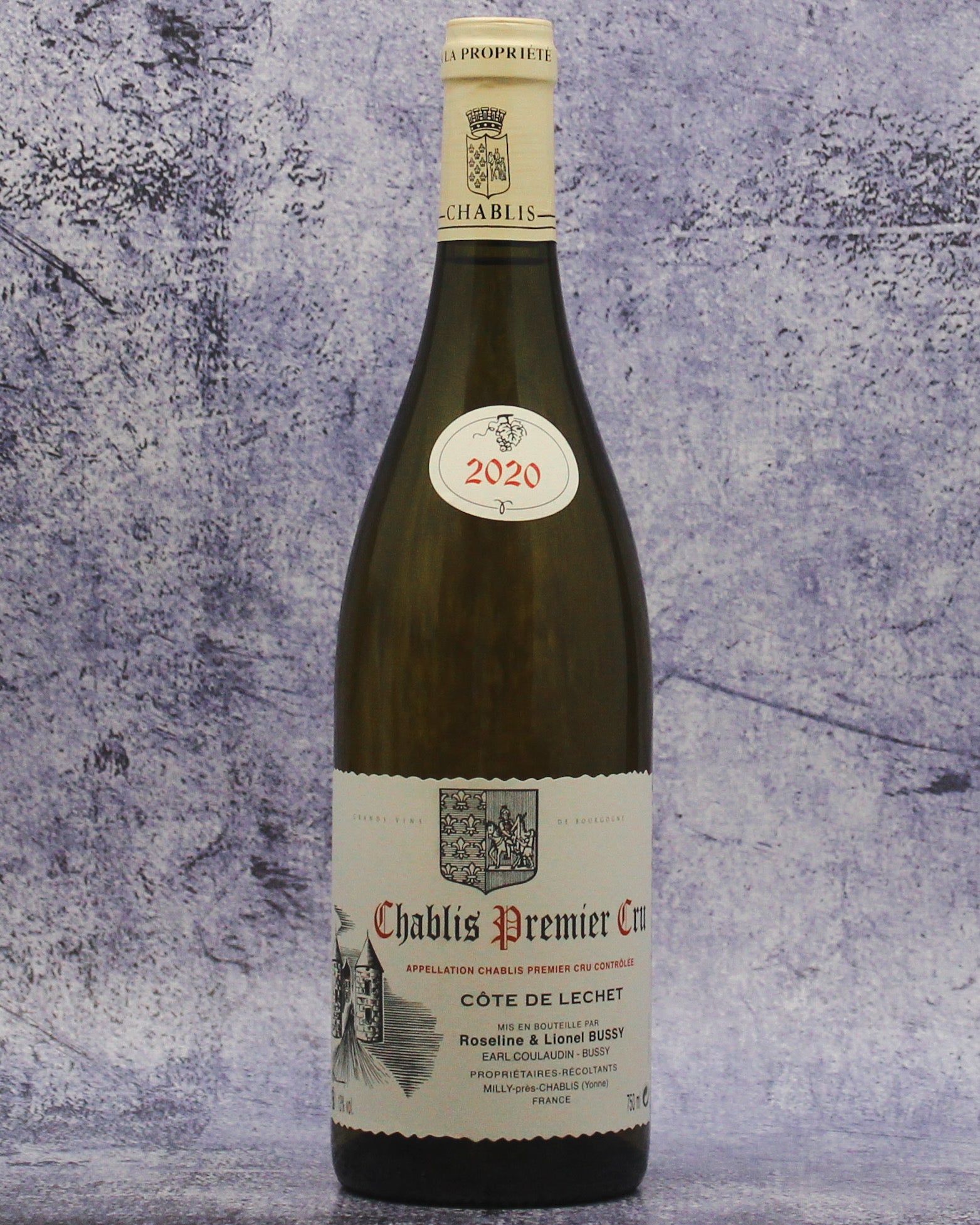 2020 Domaine Coulaudin-Bussy Chablis Premier Cru Côte de Léchet