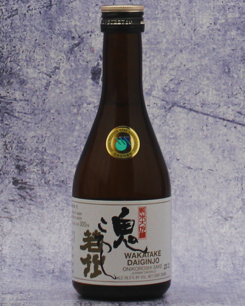 300 ML Wakatake Onikoroshi "Demon Slayer" Junmai Daiginjo Sake