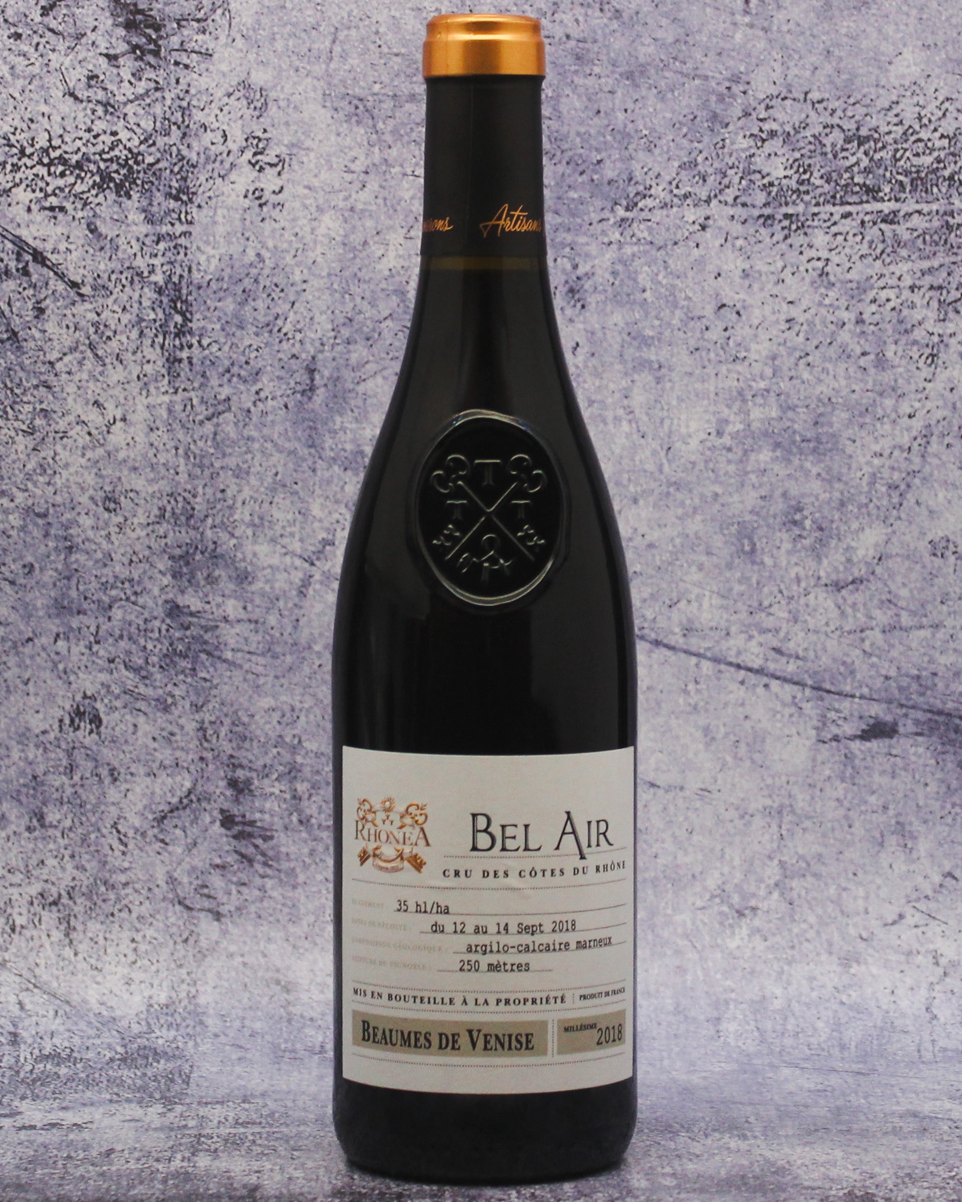 2018 RhonéA, Bel Air Beaumes de Venise Cru des Côtes du Rhône Rouge