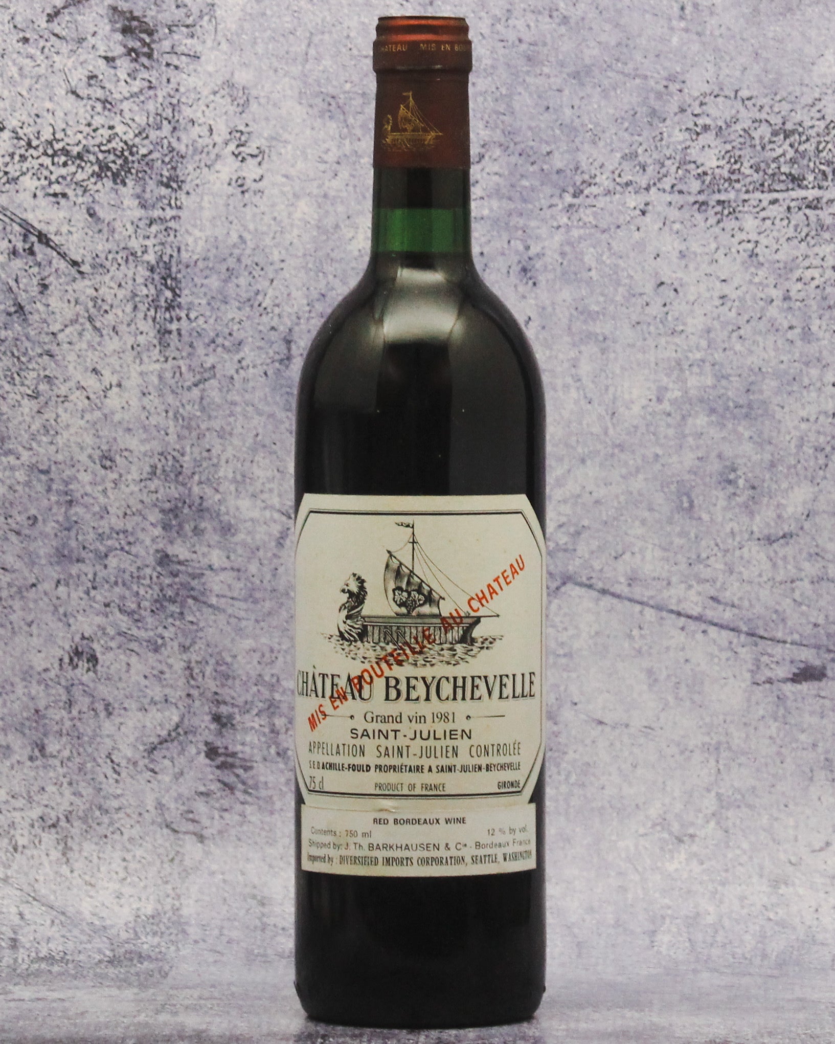 1981 Chateau Beychevelle, Saint-Julien, France