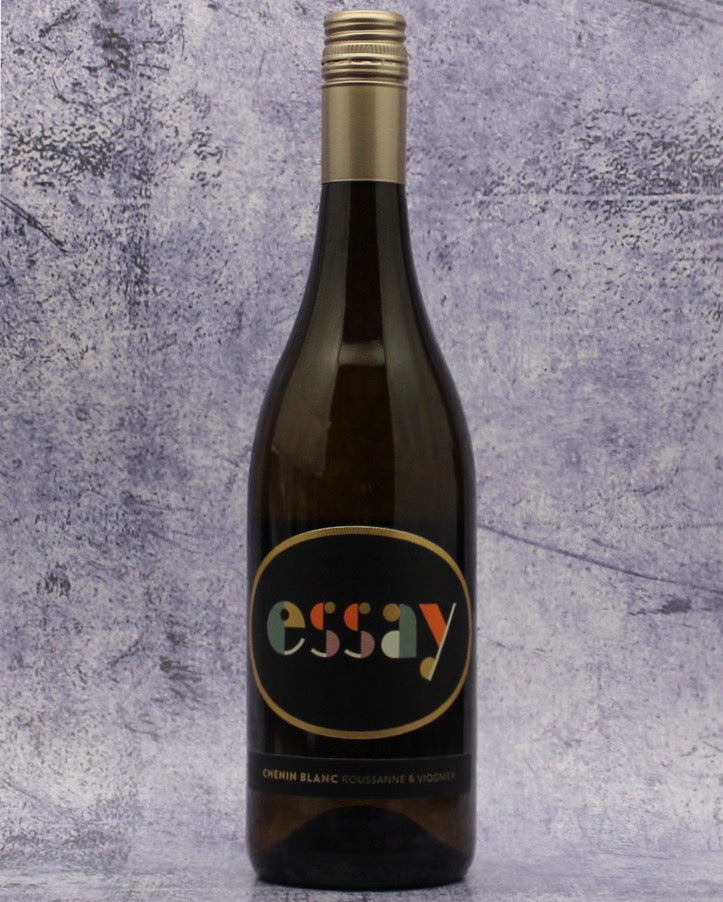 2024 Essay White Wine Blend, Chenin Blanc 72%, Roussanne 17% & Viognier 11%