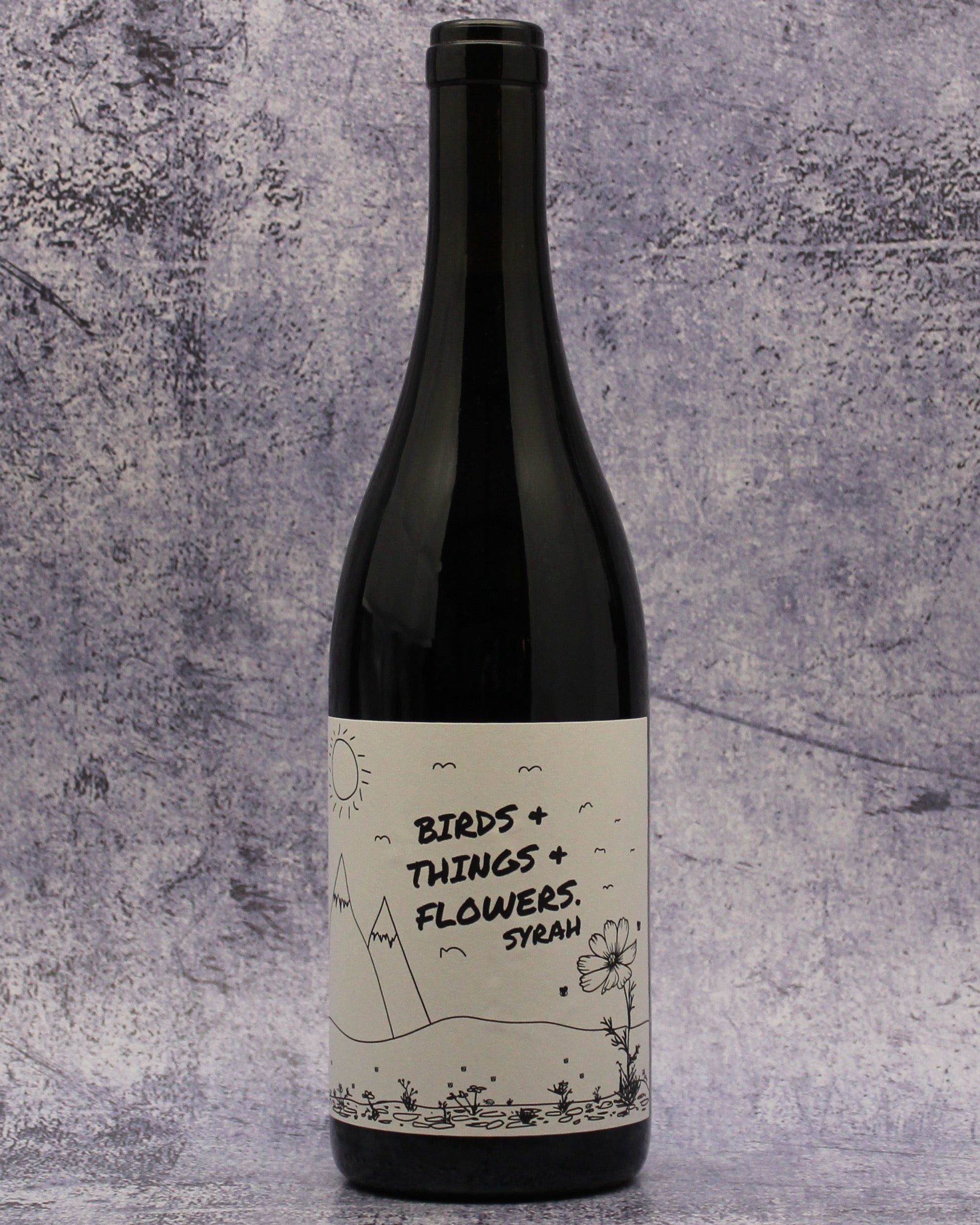 2022 Upsidedown Wines Birds + Things + Flowers Syrah