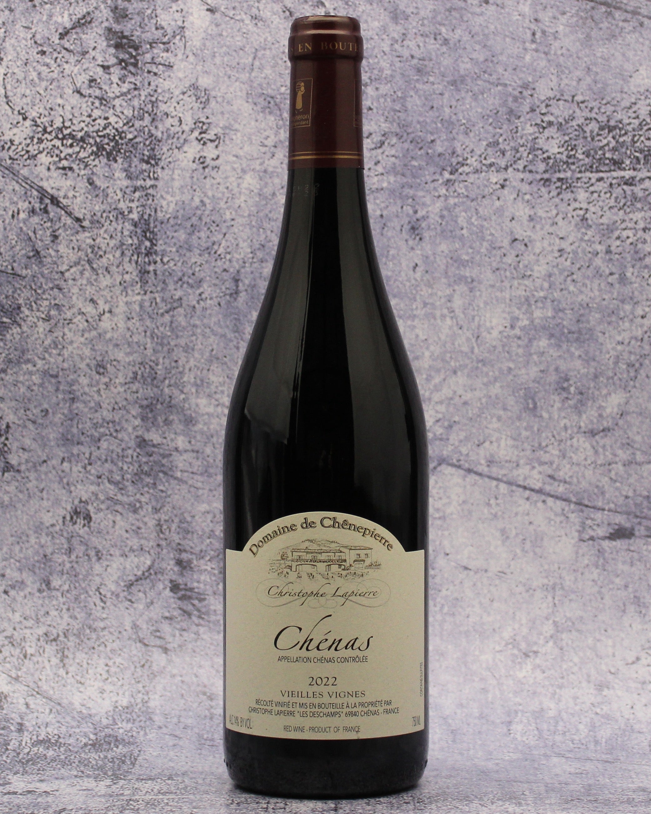 2023 Christophe Lapierre, Domaine de Chênepierre Chénas Vieilles Vignes