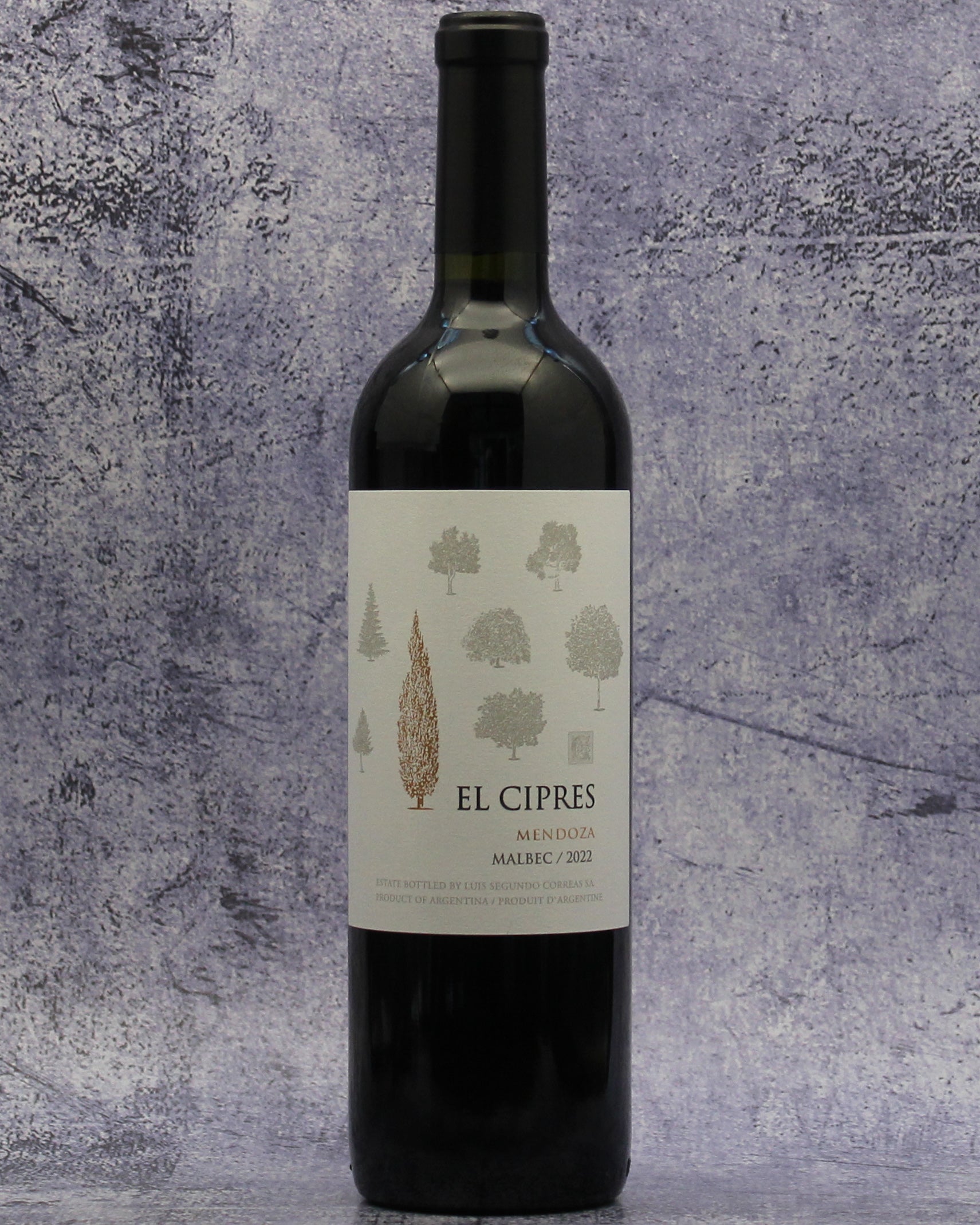 2022 Luis Segundo Correas El Cipres Malbec, Mendoza, Argentina