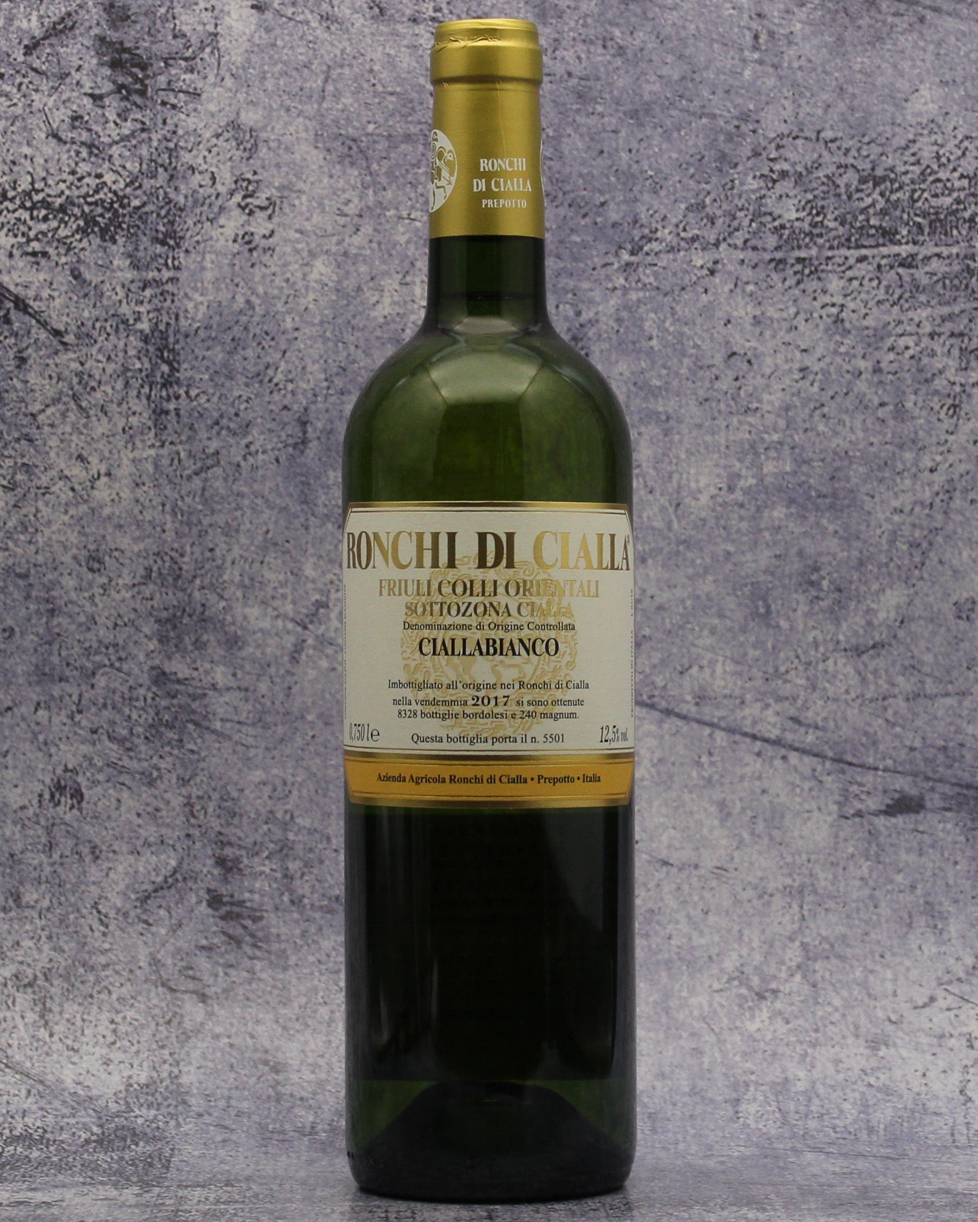 2017 Ronchi di Cialla Ciallabianco