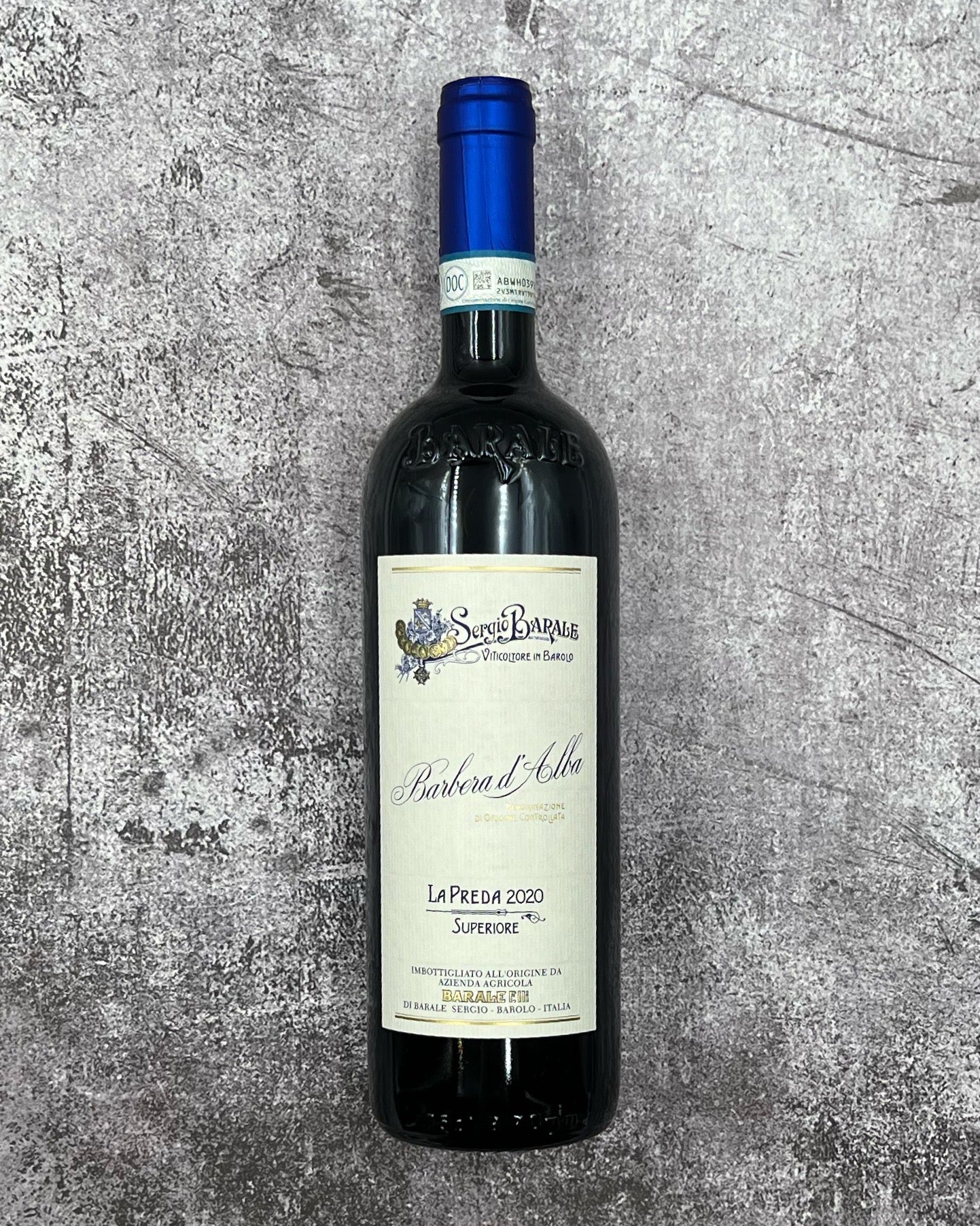 2020 Barale Fratelli Selezione Sergio Barale 'La Preda' Barbera d'Alba Superiore