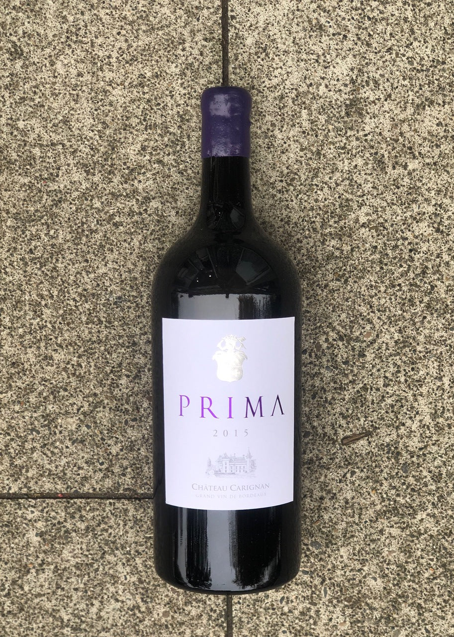 2015 Chateau Carignan Cadillac Cotes de Bordeax "Prima" Grand Vin de Bordeaux 3.0L