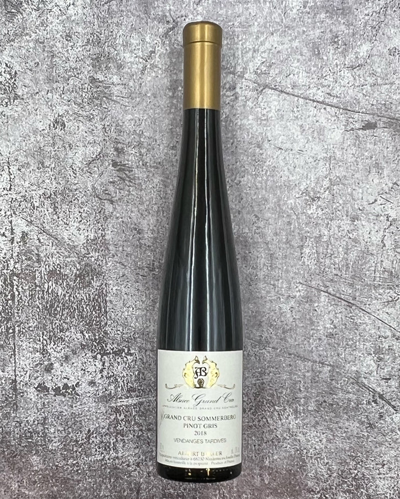 500 ml 2018 Albert Boxler Grand Cru Sommerberg Pinot Gris Vendanges Tardives