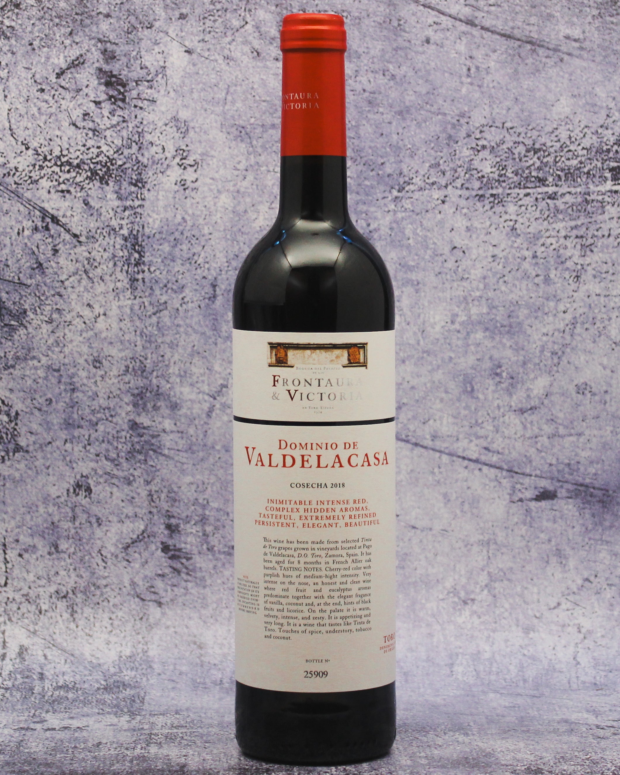 2018 Frontaura & Victoria 'Domino de Valdelacasa' Toro