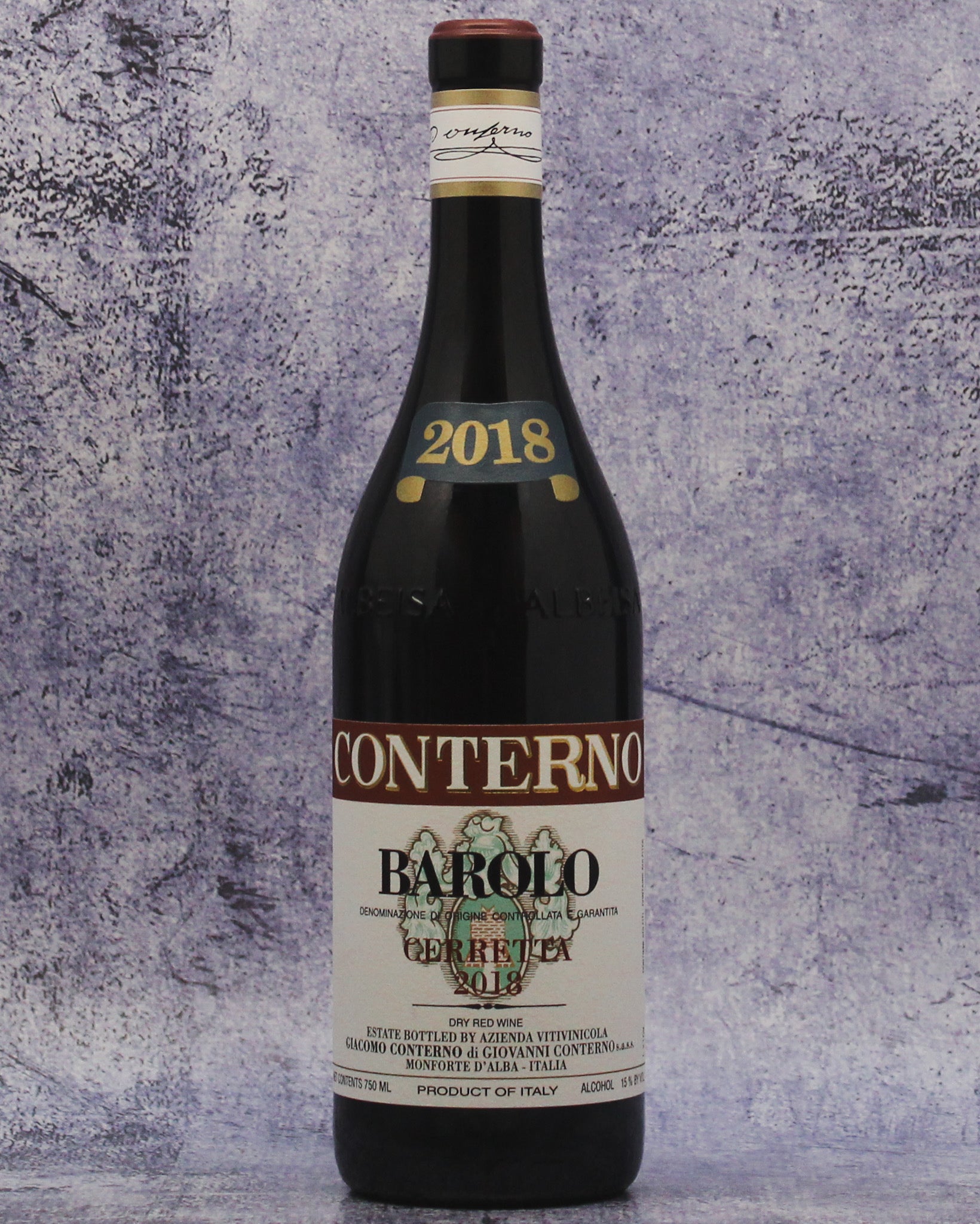 2018 Giacomo Conterno Barolo Cerretta