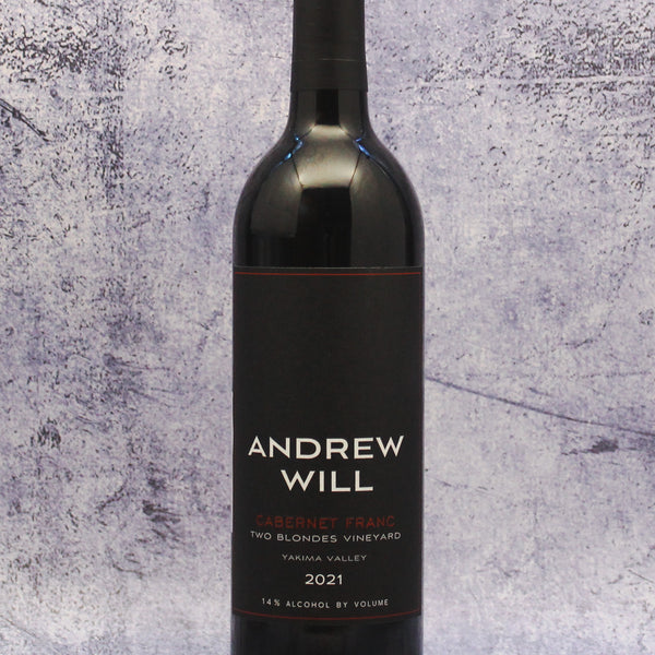 2021 Andrew Will Two Blondes Vineyard Cabernet Franc