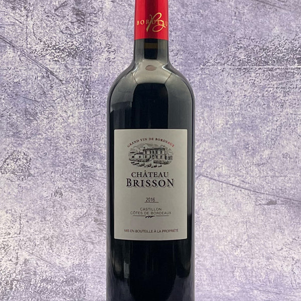 2016 Chateau Brisson Castillon Cotes de Bordeaux