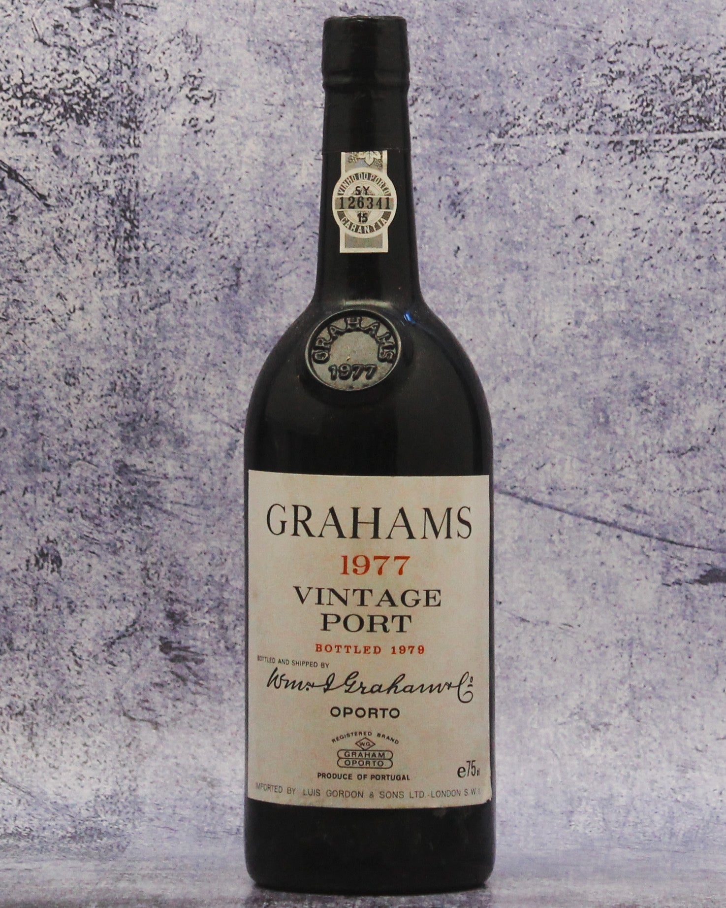 1977 W & J Graham's Vintage Port, Portugal