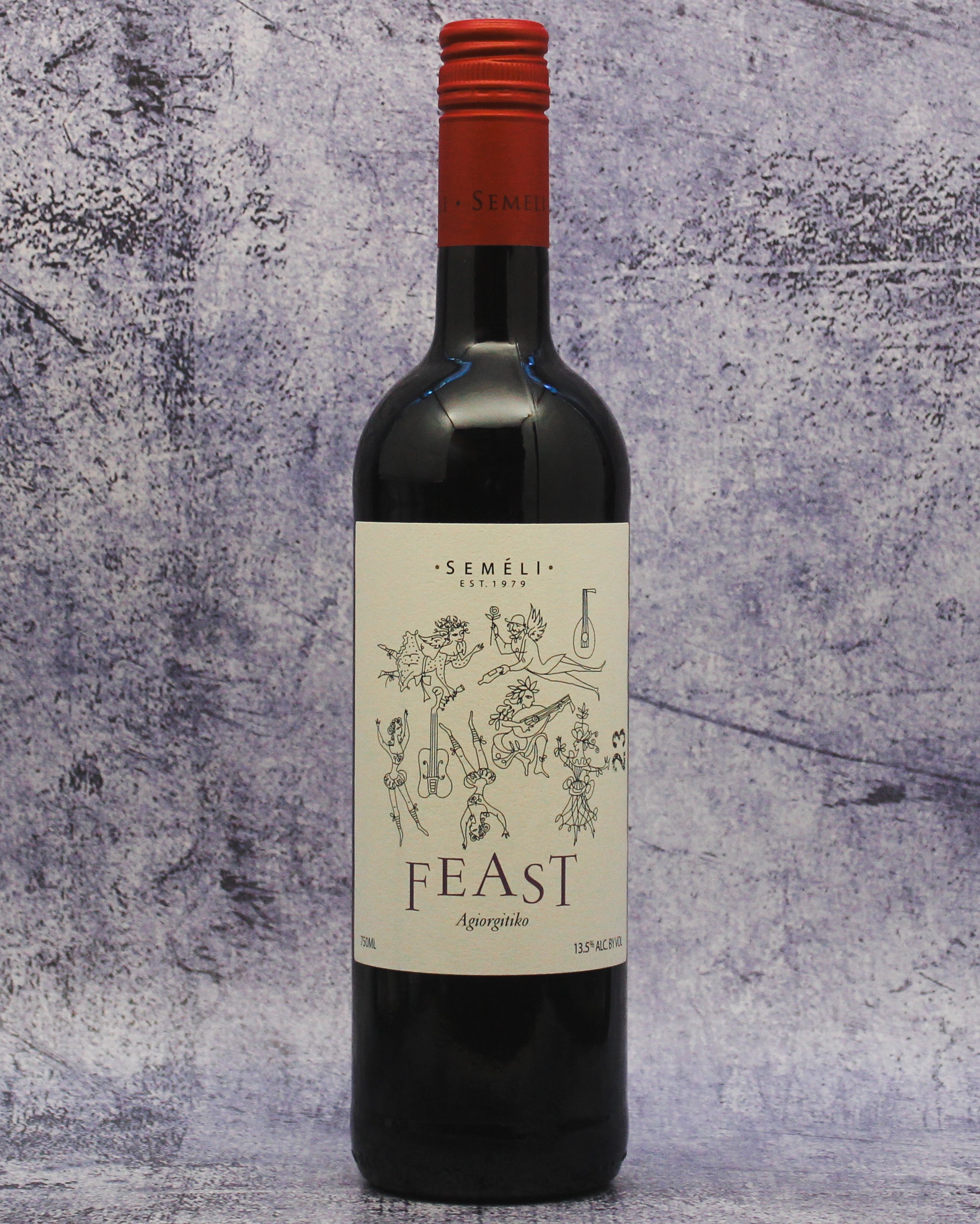 2023 Semeli ‘Feast’ Agiorgitiko Red Wine, Peloponnese, Greece