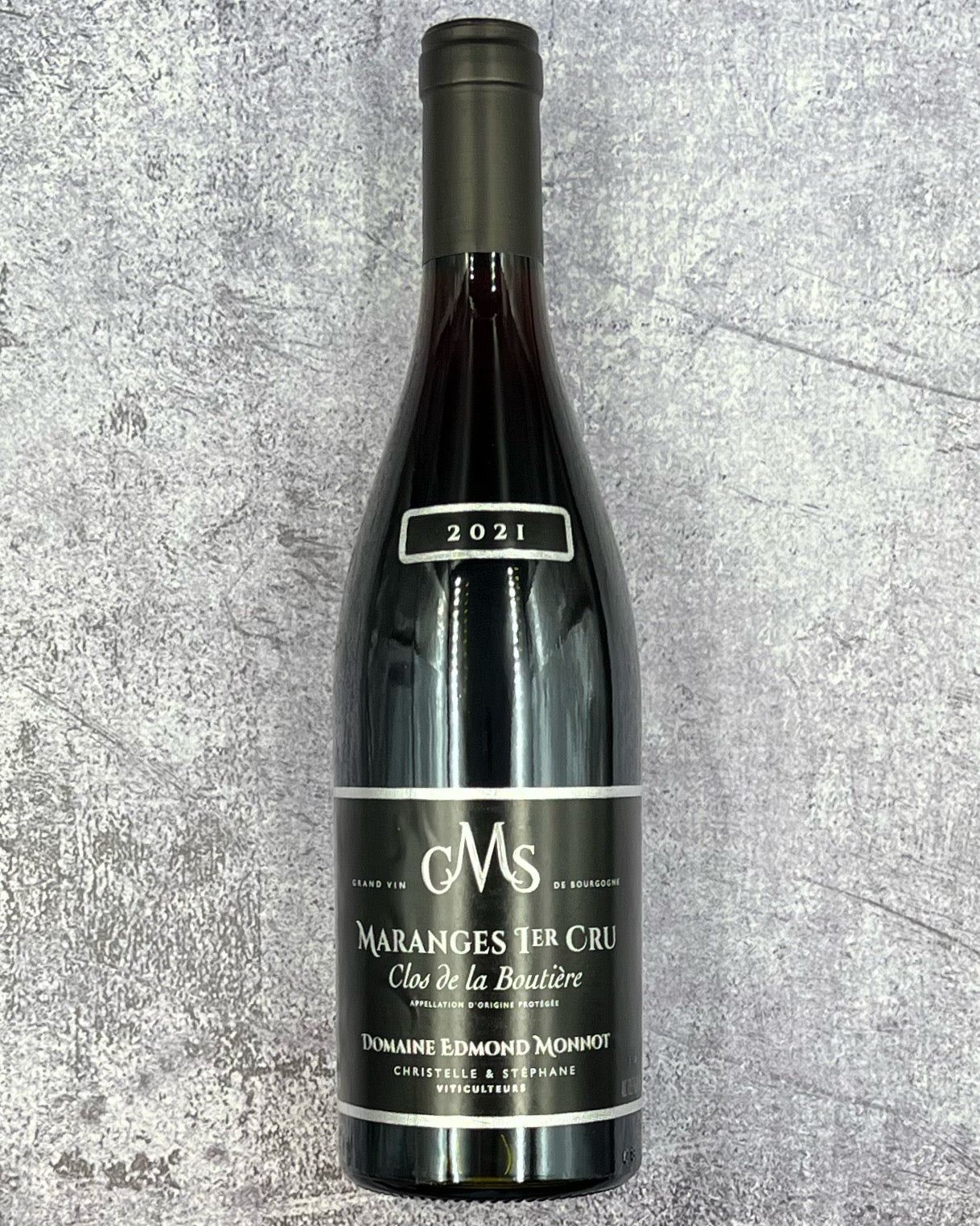 2021 Domaine Edmond Monnot Maranges 1er Cru Clos de la Boutiere MR5.3.B2