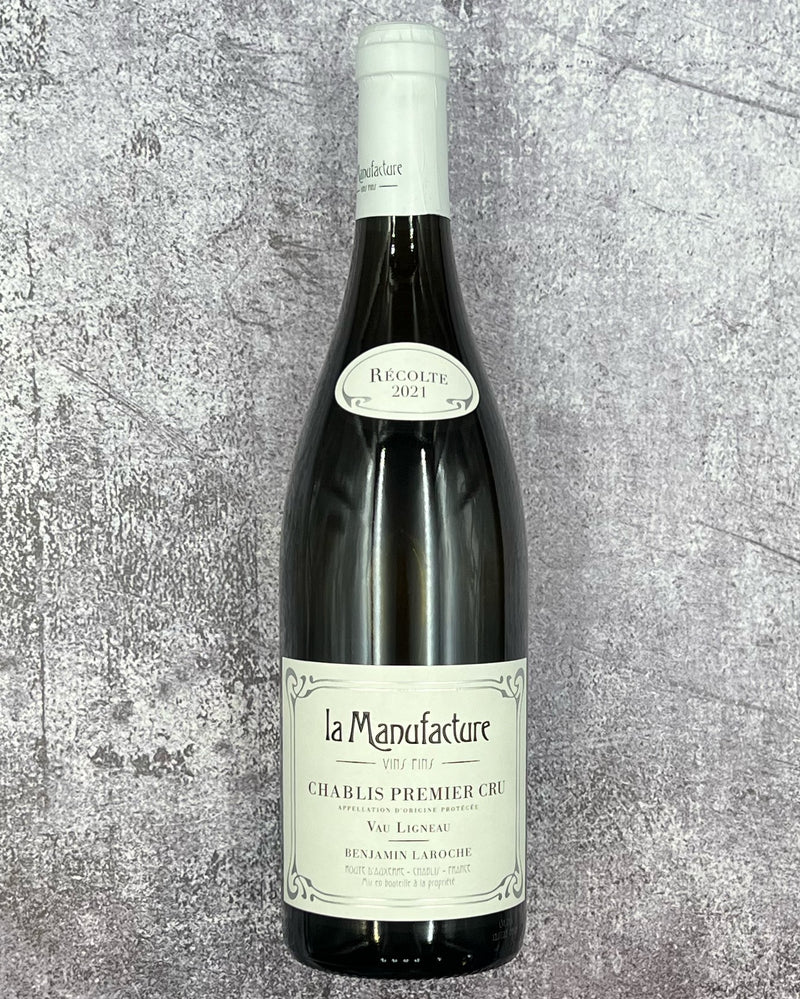 2021 La Manufacture, Benjamin Laroche Chablis Premier Cru Vau Ligneau