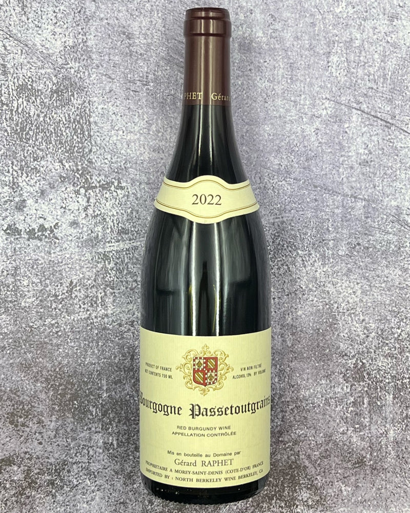 2022 Gerard Raphet Bourgogne Passetoutgrains