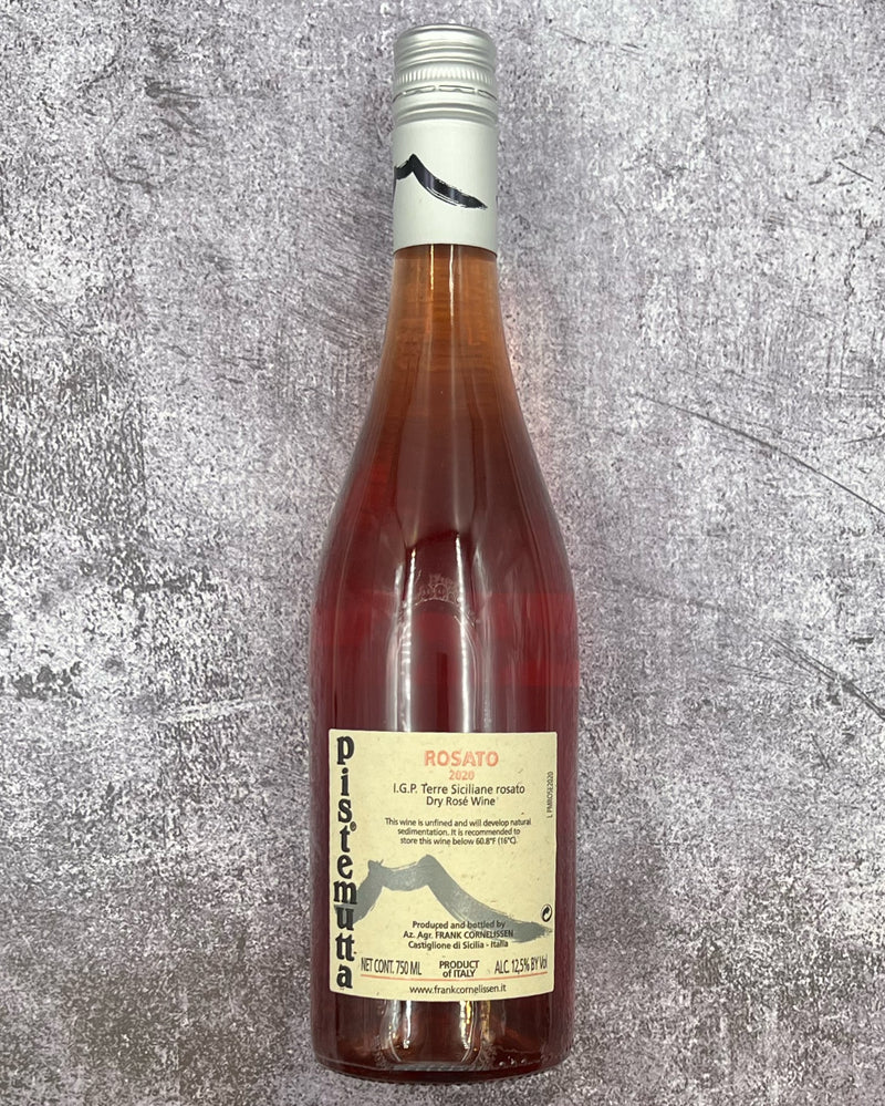Frank Cornelissen, Patagonia Project Pistemutta Rosato 2020