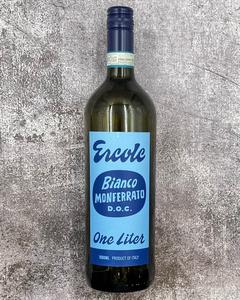 2022 Ercole Bianco 1L Monferrato DOC 80% Cortese, 15% Chardonnay, 5% Sauvignon Blanc