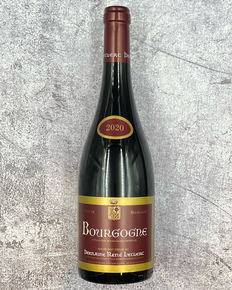 2020 Rene Leclerc Bourgogne Rouge