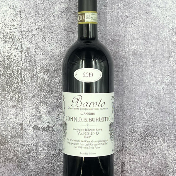 2019 Comm. G.B. Burlotto Cannubi Barolo