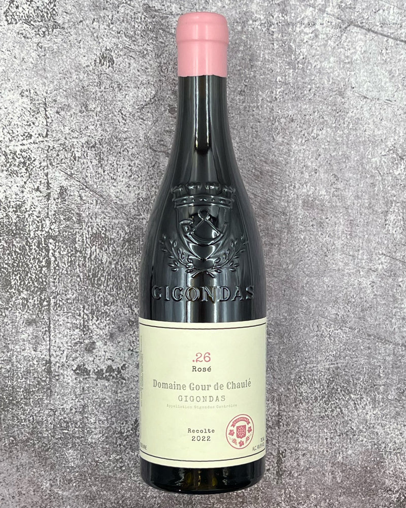 2022 Domaine Gour de Chaulé Gigondas .26 Rosé