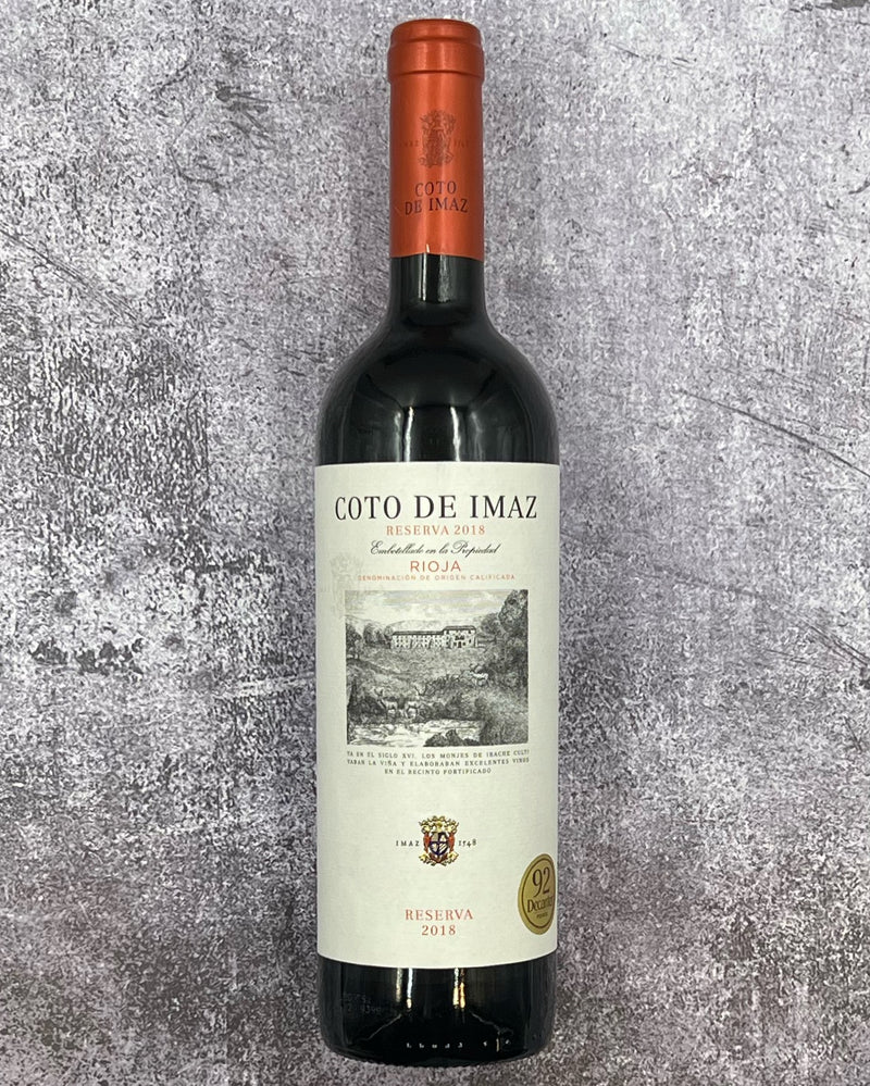 2018 El Coto De Imaz Rioja Riserva