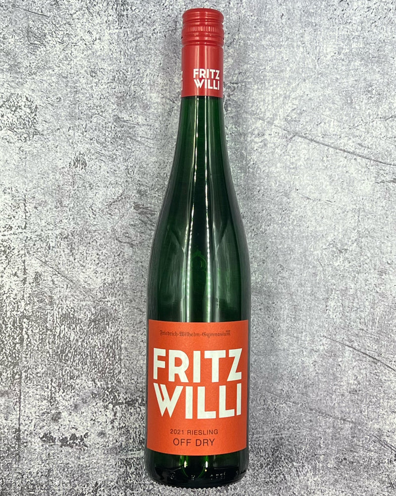 2021 Fritz Willi Riesling Off Dry, Mosel, Germany