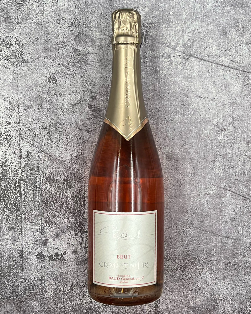 NV Domaine Baud Generation 9 Cremant du Jura Brut Rose