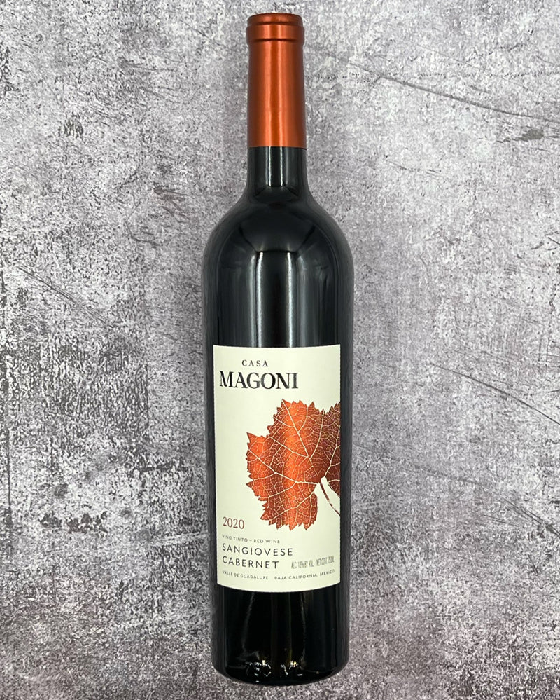 2020 Casa Magoni Vino Tinto Sangiovese (40%) Cabernet (60%), Valle de Guadalupe, Baja California, Mexico