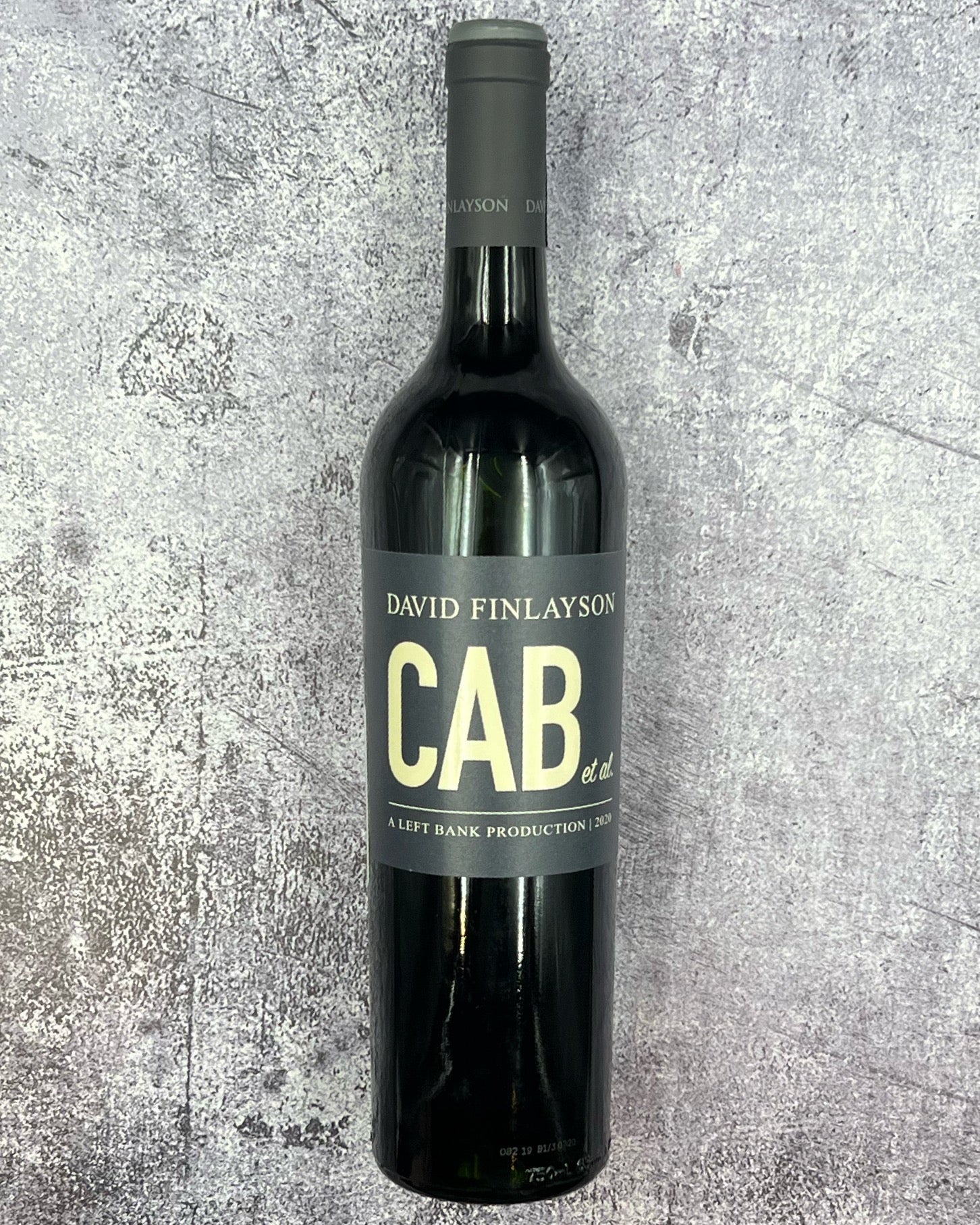 2021 Finlayson Cab et al., Stellenbosch, South Africa