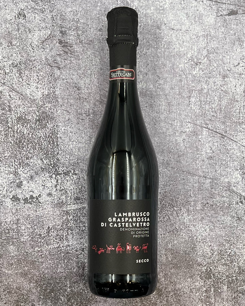 NV Cantina Settecani Lambrusco Grasparossa di Castelvetro Secco (Dry)