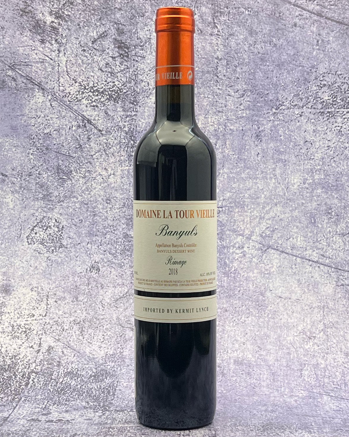 2018 Domaine La Tour Vieille Banyuls Rimage 500ml