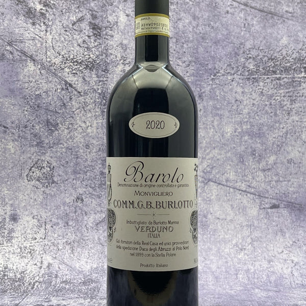 2020 Comm.G.B. Burlotto Monvigliero Barolo
