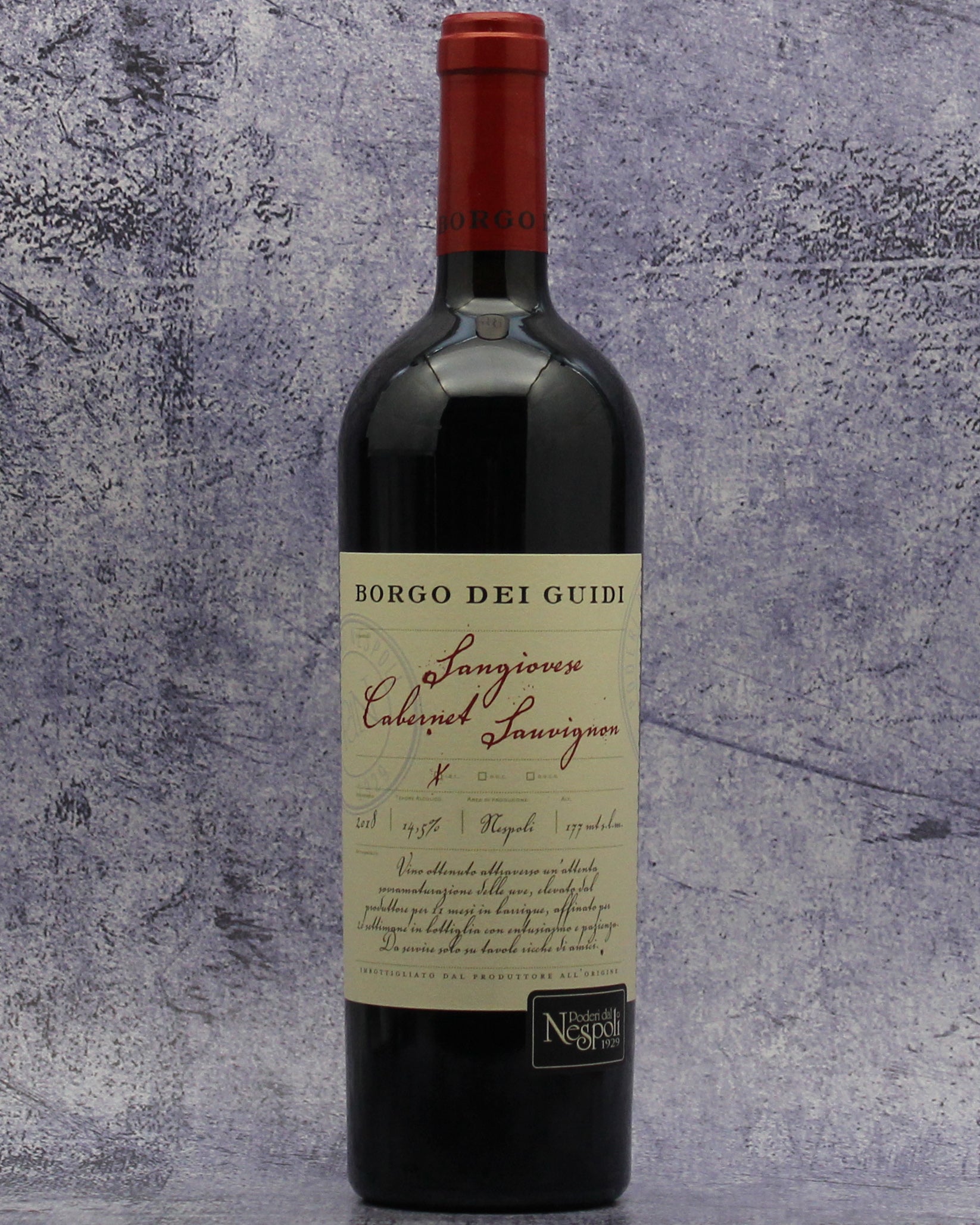 2018 Poderi dei Nespoli 'Borgo Dei Guidi', Rubicone IGT