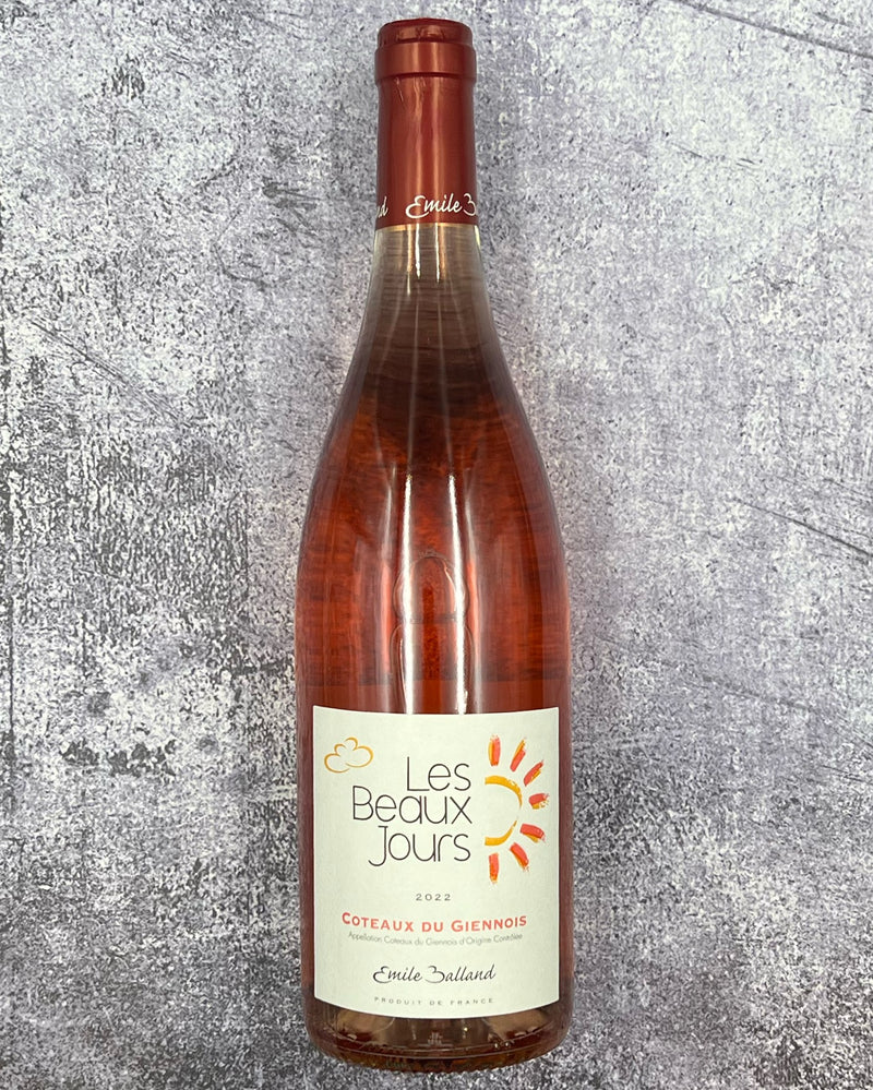 2022 Emile Balland Côteaux-du-Giennois Rosé 'Les Beaux Jours'