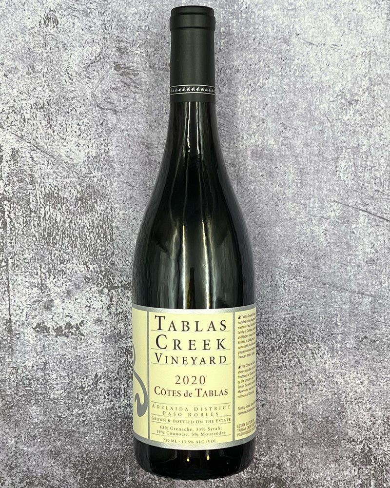 2020 Tablas Creek Vineyard Côtes de Tablas, Paso Robles, CA