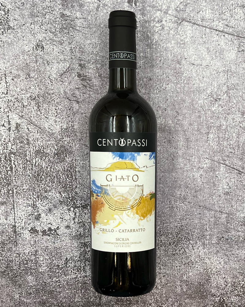 2020 Centopassi Giato Sicilia Superiore Bianco 60% Grillo 40% Catarratto