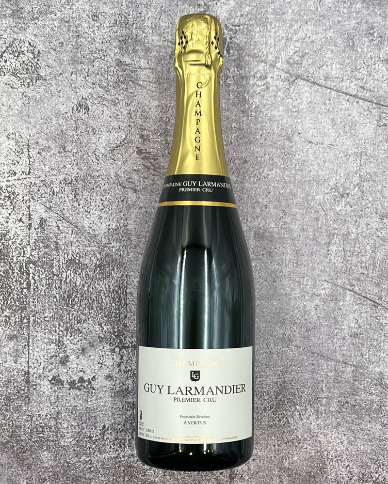 NV Champagne Guy Larmandier Vertus Premier Cru Brut Zero